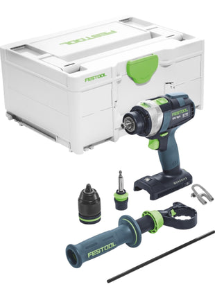 Festool TPC 18/4 I-Basic Perceuse-visseuse à percussion sans fil 18 V 75 Nm + 1x batterie 5,0 Ah + étui à chargement rapide + Systainer