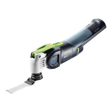 Festool VECTURO OSC 18 E-Basic Set di utensili oscillanti a batteria 18 V Starlock Max Brushless + 1x batteria ricaricabile 5,0 Ah + caricatore rapido + systainer