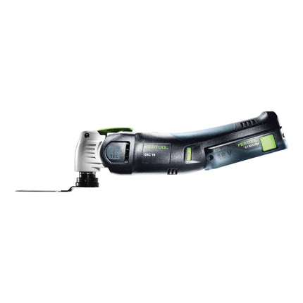 Festool VECTURO OSC 18 E-Basic Set di utensili oscillanti a batteria 18 V Starlock Max Brushless + 1x batteria ricaricabile 5,0 Ah + caricatore rapido + systainer