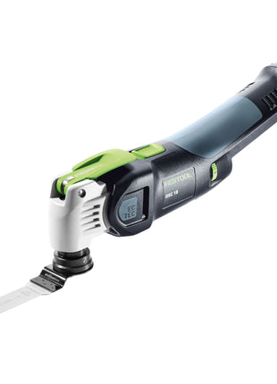 Festool VECTURO OSC 18 E-Basic Set Akku Oszillierer 18 V Starlock Max Brushless + 1x Akku 8,0 Ah + Schnellladegerät + Systainer