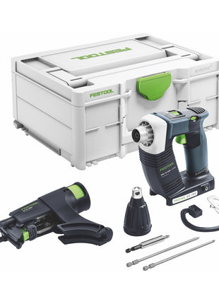 Festool DURADRIVE DWC 18-4500 Basic akumulatorowa wkrętarka budowlana 18 V 14 Nm bezszczotkowa + 2x akumulator 4,0 Ah + szybka ładowarka + systainer