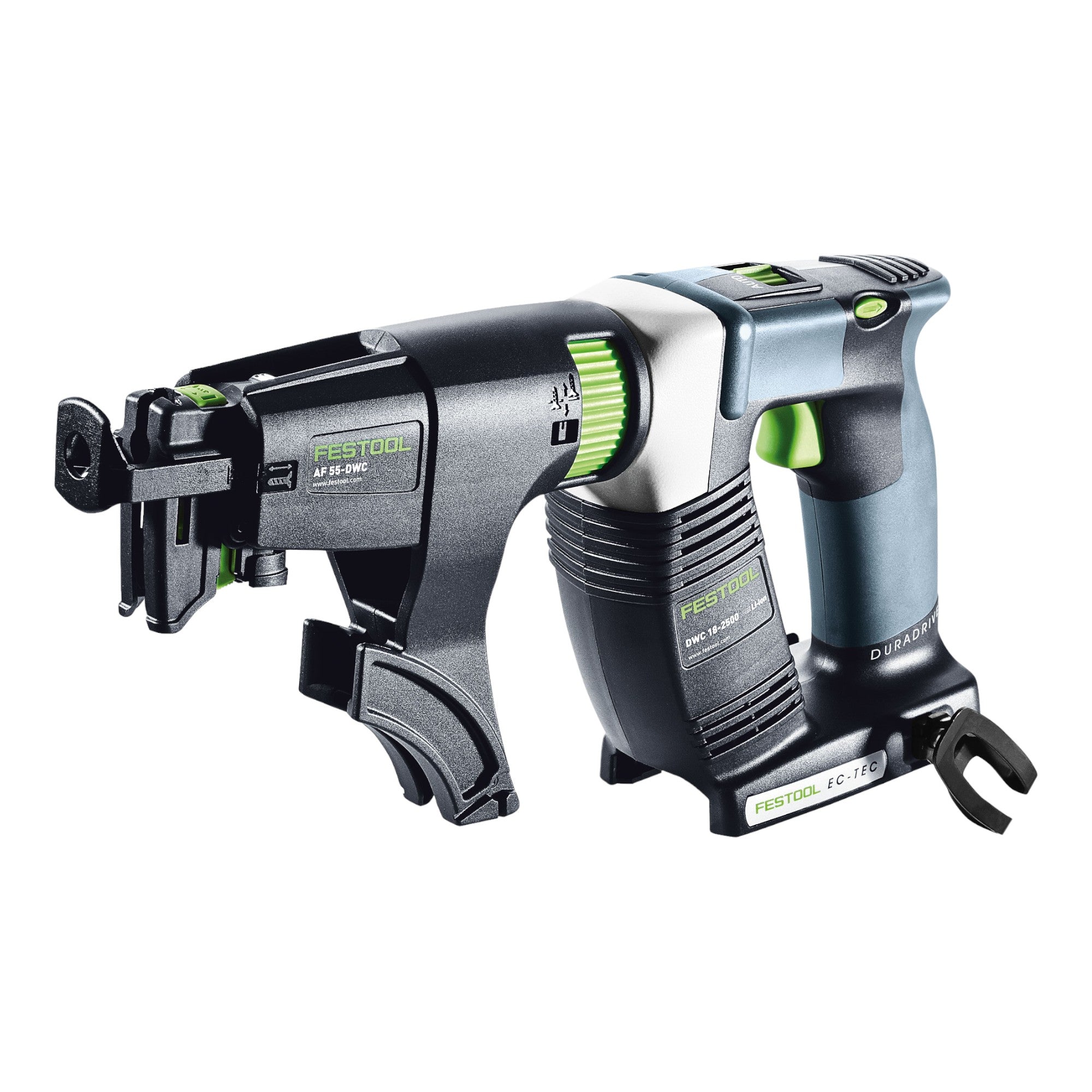 Festool DURADRIVE DWC 18 2500 Basic Akku Bauschrauber 18 V 18 Nm Brushless 2x Akku 8 0 Ah Schnellladegeraet Systainer 1 - toolbrothers