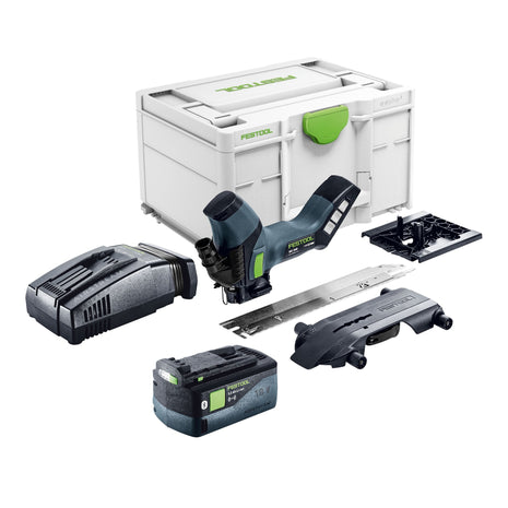 Festool ISC 240 EB-Basic Akku Dämmstoffsäge 18 V 240 mm + 1x Akku 5,0 Ah + Schnellladegerät + Systainer