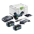 Festool ISC 240 EB-Basic Scie à métaux sans fil 18 V 240 mm + 2x batterie 5,0 Ah + chargeur rapide + Systainer