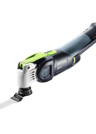 Festool VECTURO OSC 18 E-Basic akumulatorowe narzędzie oscylacyjne 18 V Starlock Max Brushless + 2x akumulator 4,0 Ah + szybka ładowarka + systainer