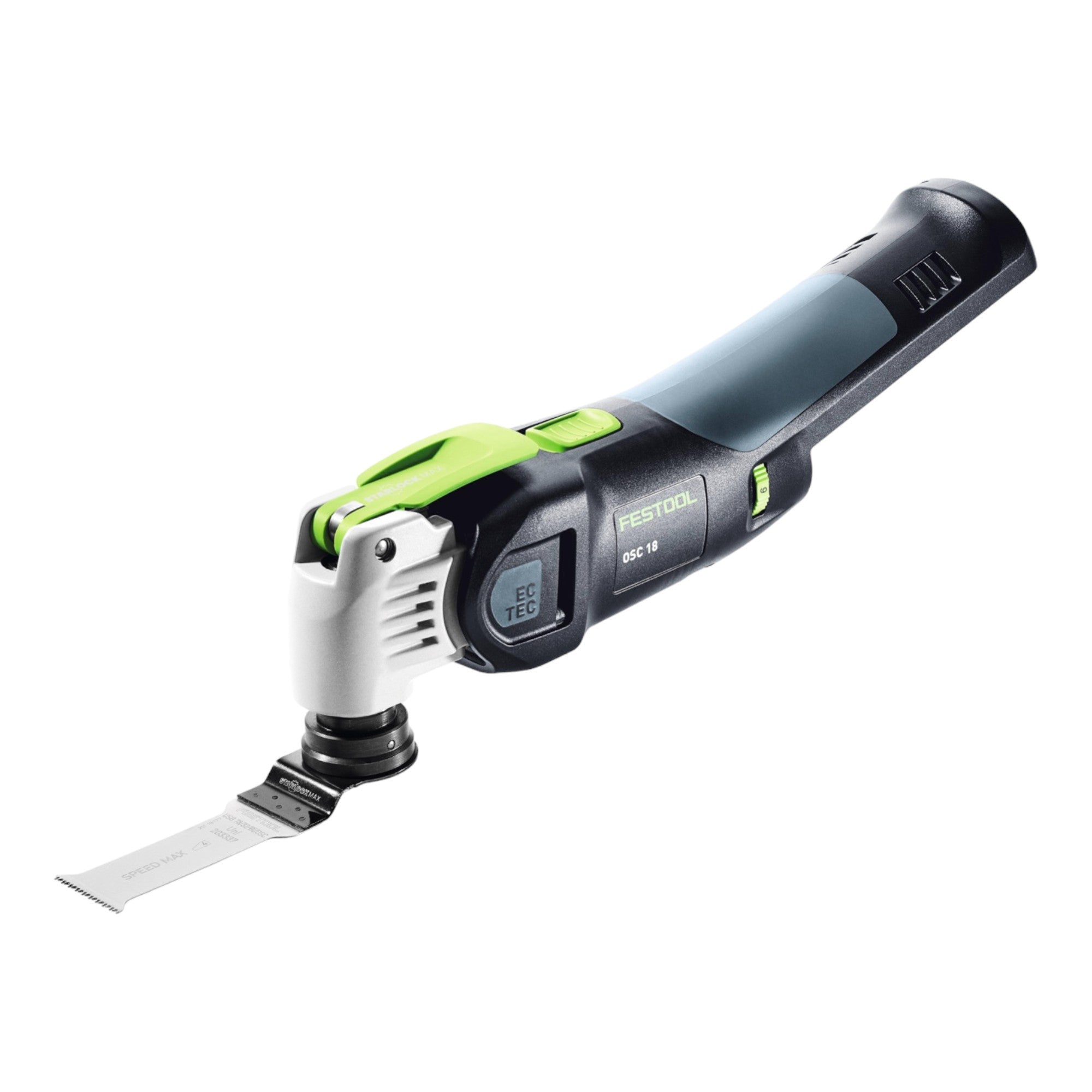 Festool VECTURO OSC 18 E Basic Akku Oszillierer 18 V Starlock Max Brushless 2x Akku 8 0 Ah Schnellladegeraet Systainer 2 - toolbrothers