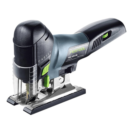 Festool CARVEX PSC 420 EB-Basic seghetto alternativo a pendolo a batteria 18 V 120 mm brushless + 2x batteria ricaricabile 4,0 Ah + caricatore rapido + Systainer