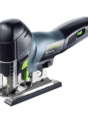 Festool CARVEX PSC 420 EB-Basic Scie sauteuse pendulaire sans fil 18 V 120 mm Brushless + 1x batterie 8,0 Ah + kit de charge rapide + Systainer