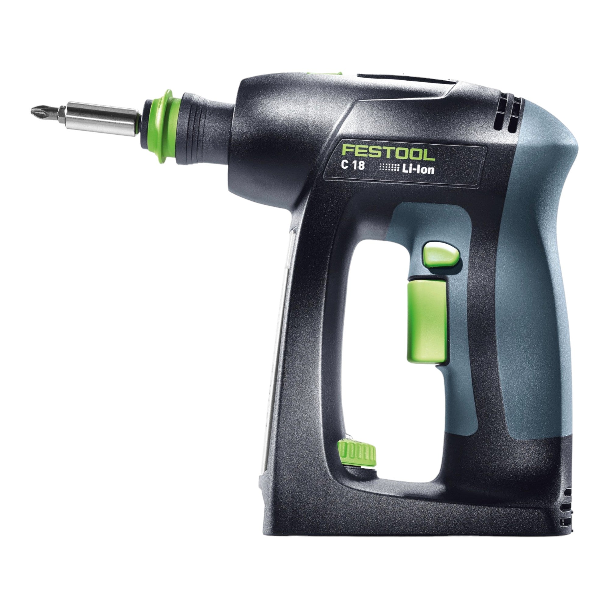 Festool C 18 Basic Akku Bohrschrauber 18 V 45 Nm Brushless 2x Akku 4 0 Ah Schnellladegeraet Systainer 2 - toolbrothers