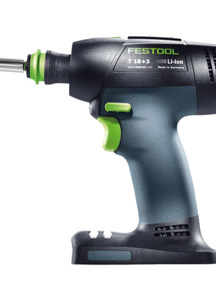 Festool T 18+3 Basic taladro atornillador a batería 18 V 50 Nm sin escobillas + 1x batería 5,0 Ah + cargador rápido + systainer