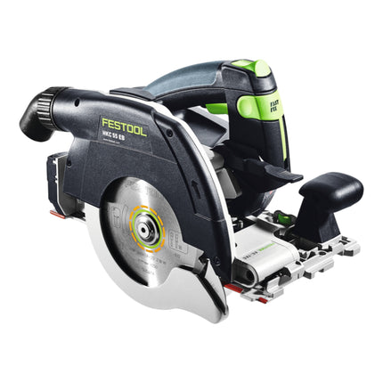 Sega circolare a batteria Festool HKC 55 EB-Basic 18 V 160 mm brushless + 1x batteria ricaricabile 5,0 Ah + caricatore rapido + Systainer