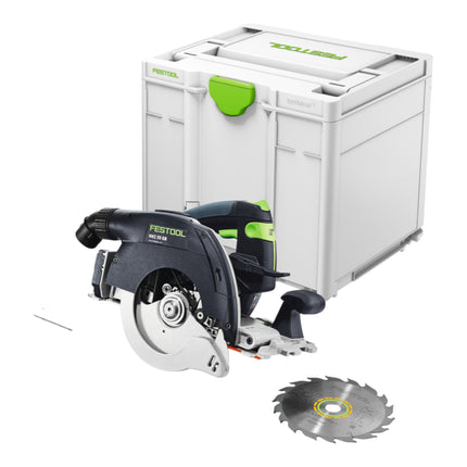 Sega circolare a batteria Festool HKC 55 EB Basic 18 V 160 mm senza spazzole + 2x batteria 8,0 Ah + caricatore rapido + Systainer
