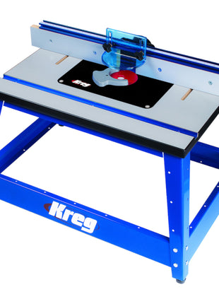 Kreg PRS2100 Table de fraisage mobile de précision pour toutes les défonceuses avec entraxe des trous de 115 mm