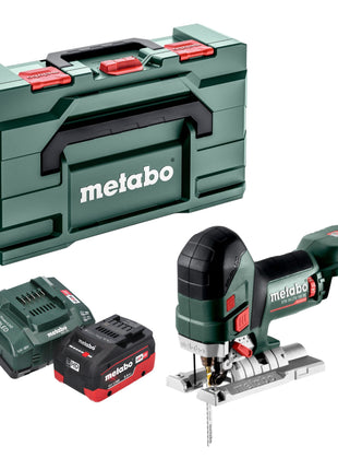 Metabo STA 18 LTX 150 BL Scie sauteuse sans fil 18 V 150 mm Brushless + 1x batterie LiHD 5,5 Ah + chargeur + Metabox