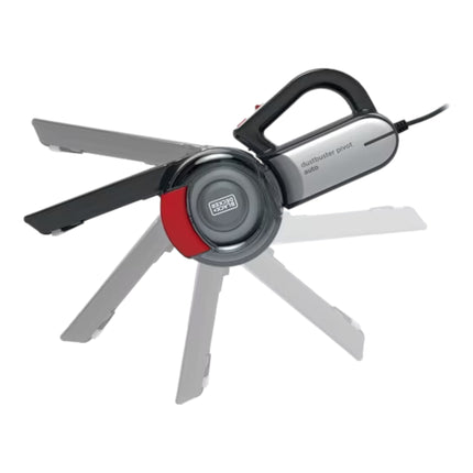 Black and Decker PV1200AV Aspirapolvere per auto con perno Dustbuster per prese auto da 12 V