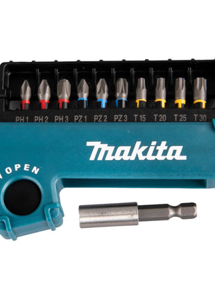 Makita Juego de puntas de torsión Impact Premier (E-03567) 11 piezas 1/4" para llave de impacto DTD 171 / 172