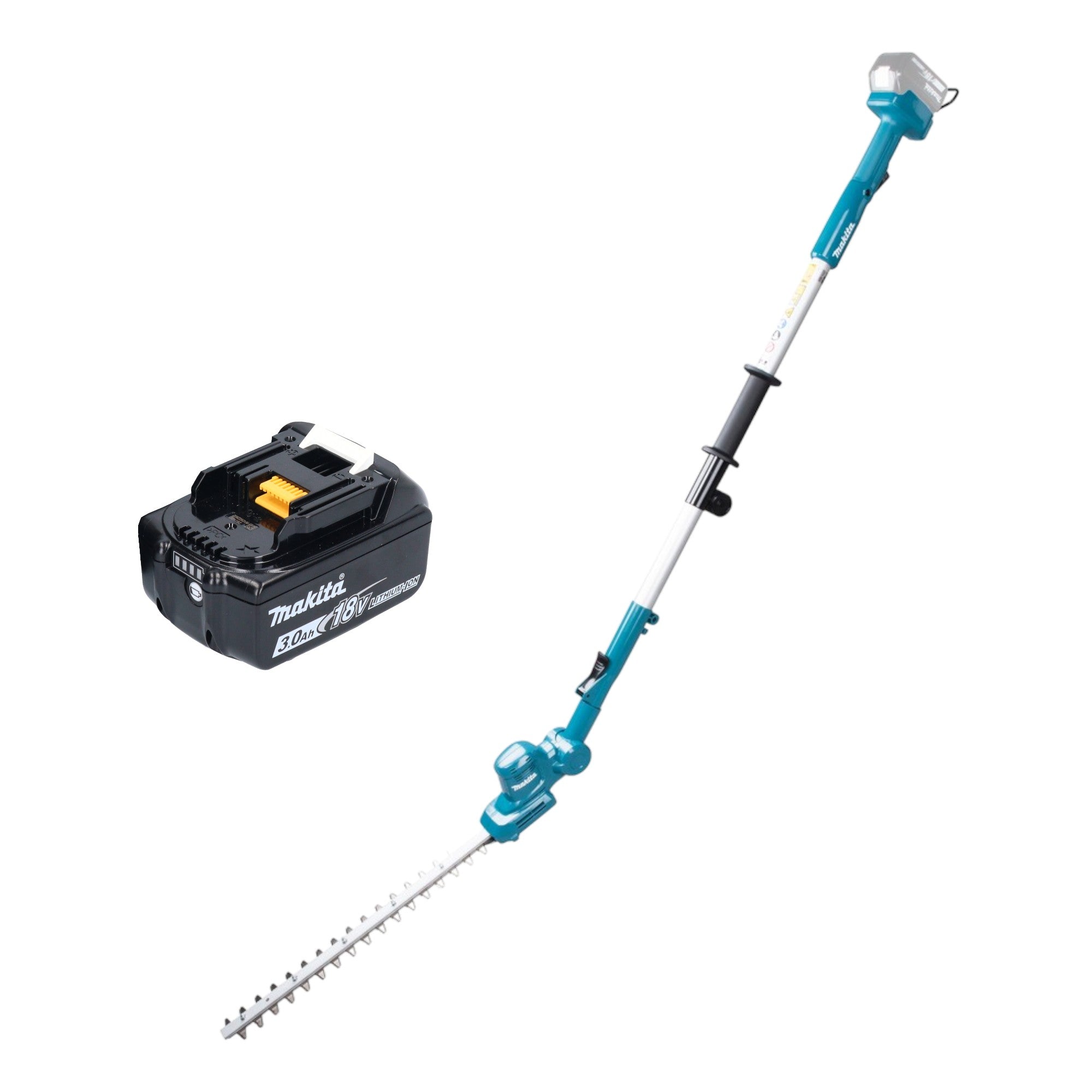Makita DUN 461 WF Akku Heckenschneider 18 V 46 cm 1x Akku 3 0 Ah ohne Ladegeraet 0 - toolbrothers
