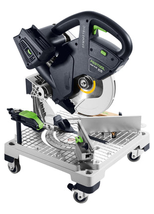 Festool SYMC 70 EB-Basic SYMMETRIC Scie à plinthes sans fil 36 V ( 2 x 18 V ) 216 mm + 2x batterie 4,0 Ah + Systainer - sans chargeur