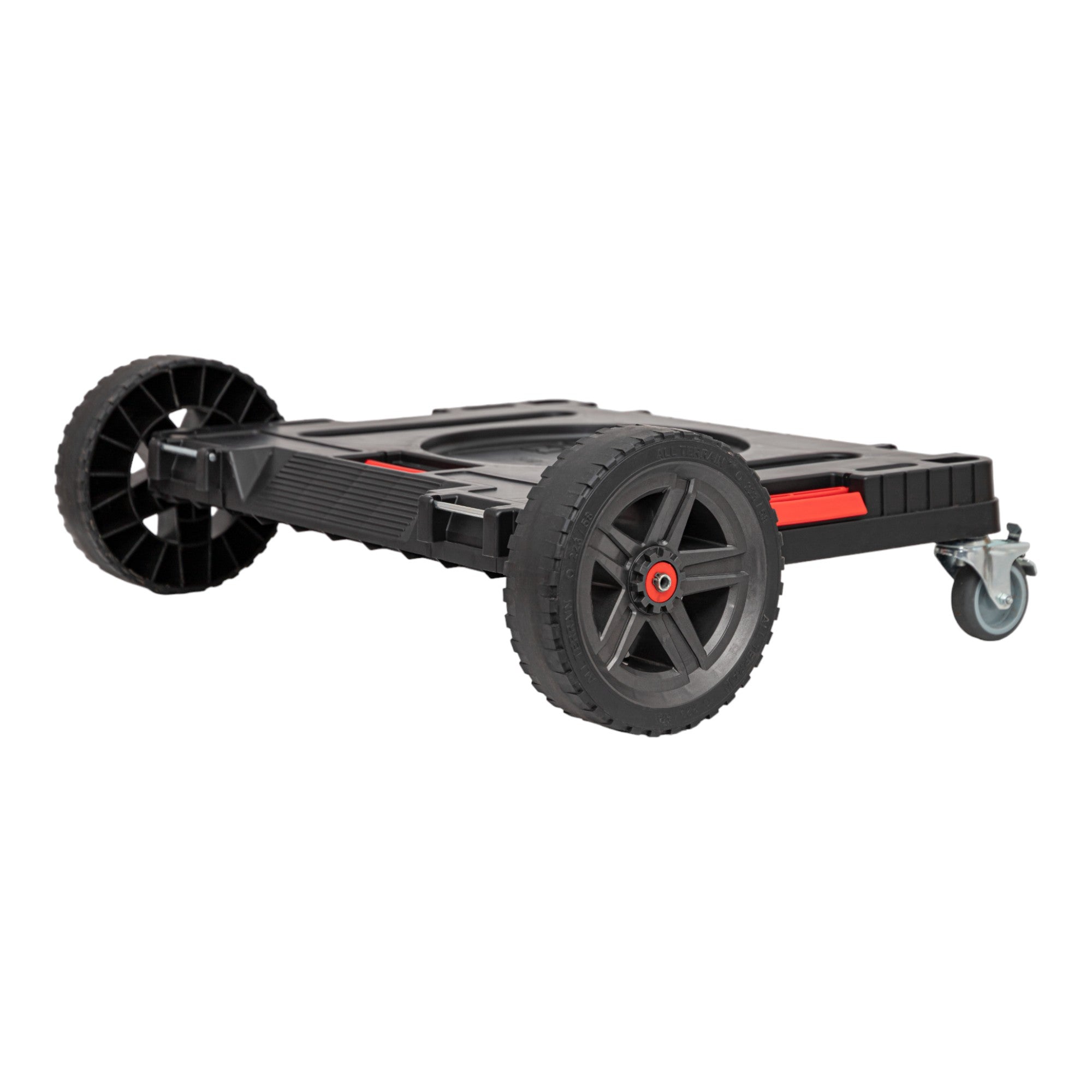 Qbrick System ONE Transportplattform 2 0 Allterrain 750 x 542 x 223 mm 120 kg mit Schwenkraedern aus Metall und Bremse  2 - toolbrothers