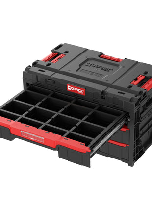 Qbrick System ONE Drawer 3 Toolbox 2.0 Werkzeugbox 587 x 380 x 340 mm 27 l mit drei Schubladen