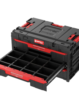 Qbrick System ONE Drawer 3 Toolbox 2.0 Werkzeugbox 587 x 380 x 340 mm 27 l mit drei Schubladen