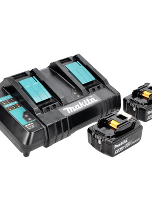 Makita DLM 480 CT2 tondeuse à gazon sans fil 36 V (2x 18 V) 48 cm 62 l + 2x batterie 5,0 Ah + chargeur