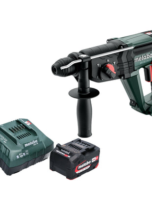 Metabo KH 18 LTX 24 akumulatorowy młot udarowo-obrotowy 18 V 2,1 J SDS Plus + 1x akumulator 4,0 Ah + ładowarka