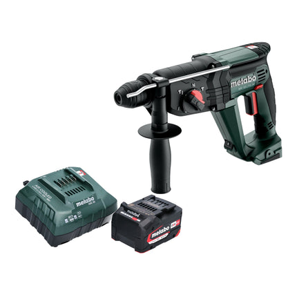 Martello combinato a batteria Metabo KH 18 LTX 24 18 V 2,1 J SDS Plus + 1x batteria ricaricabile 4,0 Ah + caricatore