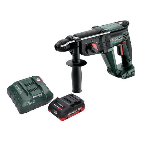 Metabo KH 18 LTX 24 martillo combinado a batería 18 V 2,1 J SDS Plus + 1x batería LiHD 4,0 Ah + cargador