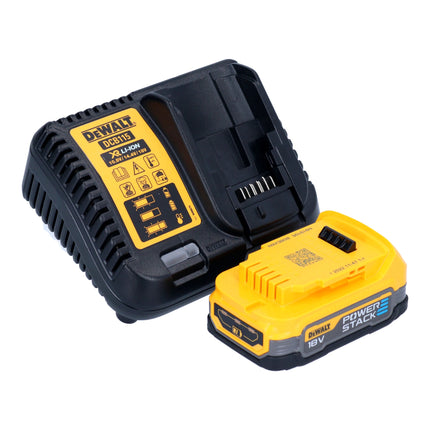 Avvitatore a impulsi a batteria DeWalt DCF 922 E1 18 V 406 Nm 1/2" senza spazzole + 1x batteria Powerstack 1,7 Ah + caricatore