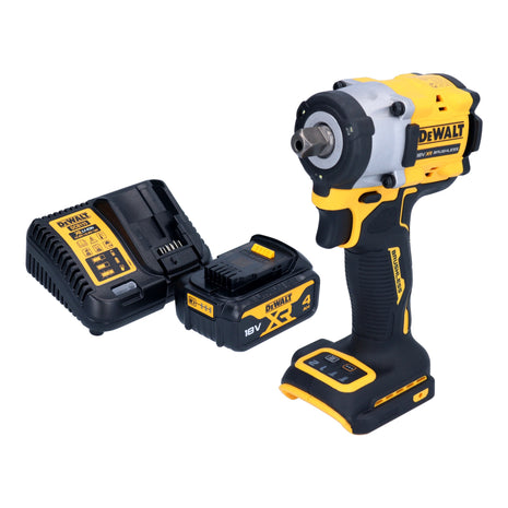 DeWalt DCF 922 M1 Akku Schlagschrauber 18 V 406 Nm 1/2" Brushless + 1x Akku 4,0 Ah + Ladegerät