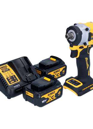 DeWalt DCF 922 M2 Akku Schlagschrauber 18 V 406 Nm 1/2" Brushless + 2x Akku 4,0 Ah + Ladegerät