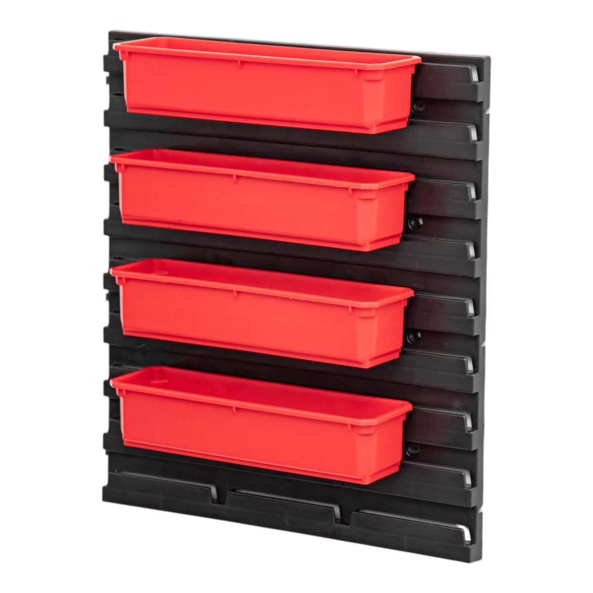Toolbrothers RHINO Set di contenitori n. 4 Parete dell'officina con 4 contenitori per L Organizzatore altezza M+ / L e L Cassetto 3