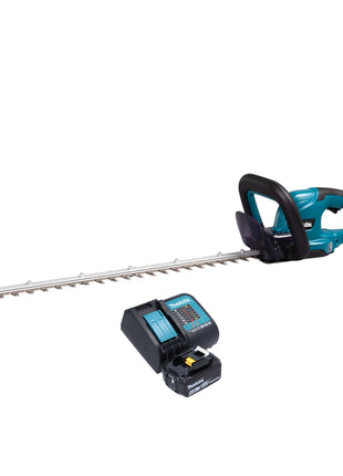 Cortasetos a batería Makita DUH 607 SM 18 V 60 cm + 1x batería 4,0 Ah + cargador