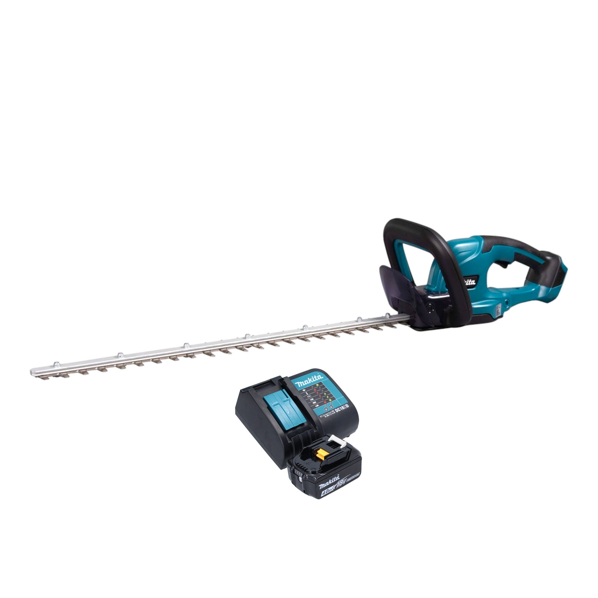 Makita DUH 607 SM Akku Heckenschere 18 V 60 cm 1x Akku 4 0 Ah Ladegeraet 0 - toolbrothers