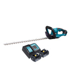 Tagliasiepi a batteria Makita DUH 607 SM2 18 V 60 cm + 2x batteria 4,0 Ah + caricabatterie