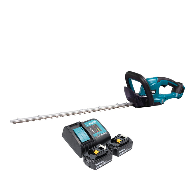 Tagliasiepi a batteria Makita DUH 607 SG2 18 V 60 cm + 2x batteria 6,0 Ah + caricabatterie