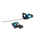 Cortasetos a batería Makita DUH 607 RF 18 V 60 cm + 1x batería 3,0 Ah + cargador