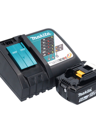 Makita DUH 607 RT Taille-haies sans fil 18 V 60 cm + 1x batterie 5,0 Ah + chargeur