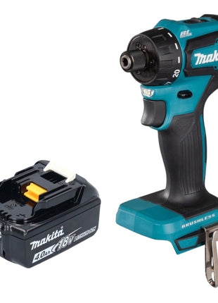 Makita DDF 083 M1 Akku Bohrschrauber 18 V 40 Nm 1/4'' Brushless + 1x Akku 4,0 Ah - ohne Ladegerät