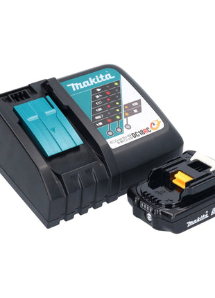 Makita DDF 083 RA1J taladro atornillador inalámbrico 18 V 40 Nm 1/4'' sin escobillas + 1x batería 2,0 Ah + cargador + Makpac