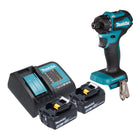 Makita DDF 083 SM Perceuse-visseuse sans fil 18 V 40 Nm 1/4'' Brushless + 2x batterie 4,0 Ah + chargeur