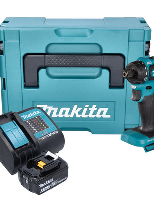 Makita DDF 083 SF1J Akumulatorowa wiertarko-wkrętarka 18 V 40 Nm 1/4'' bezszczotkowa + 1x akumulator 3,0 Ah + ładowarka + Makpac