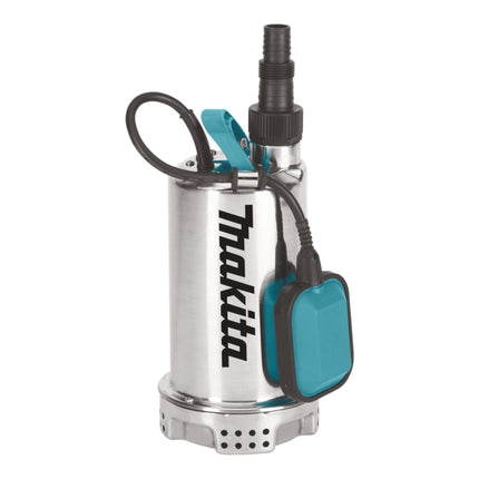 Makita PF 1100 Elettropompa sommergibile 1100 watt 15000 l/h 250 l/min 9 m di aspirazione