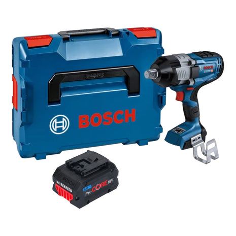 Bosch GDS 18V-1600 HC Profesjonalny akumulatorowy klucz udarowy 18 V 1600 Nm 3/4'' BITURBO Brushless + 1x akumulator ProCORE 8,0 Ah + L-Boxx - bez ładowarki