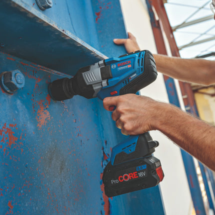 Bosch GDS 18V-1600 HC Avvitatore a impulsi professionale a batteria 18 V 1600 Nm 3/4'' BITURBO Brushless + 1x batteria ricaricabile ProCORE 8,0 Ah + caricatore + L-Boxx