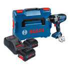 Bosch GDS 18V-1600 HC Professional Visseuse à choc sans fil 18 V 1600 Nm 3/4'' BITURBO Brushless ( 06019M1002 ) + 2x batterie ProCORE 8,0 Ah + chargeur + L-Boxx