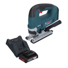 Bosch GST 18V-125 B Professional Seghetto alternativo a batteria 18 V 125 mm Brushless + 1x batteria 2,0 Ah + caricabatteria