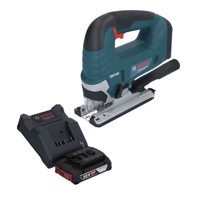 Bosch GST 18V-125 B Professional Seghetto alternativo a batteria 18 V 125 mm Brushless + 1x batteria 2,0 Ah + caricabatteria