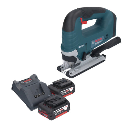 Bosch GST 18V-125 B Profesjonalna wyrzynarka akumulatorowa 18 V 125 mm bezszczotkowa + 2x akumulator 5,0 Ah + ładowarka